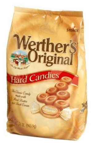 Werthers Original Hard Candies Peg Bag