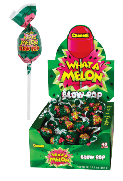 Charms Blow Pops What A Melon Watermelon Flavor 48ct Royal Wholesale charms-blow-pops-what-a-melon-watermelon-flavor-48ct-royal-wholesale