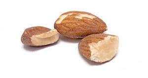 Roasted Whole and Broken Almonds 25lb - Royal Wholesale